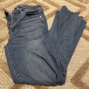 american eagle straight leg jeans